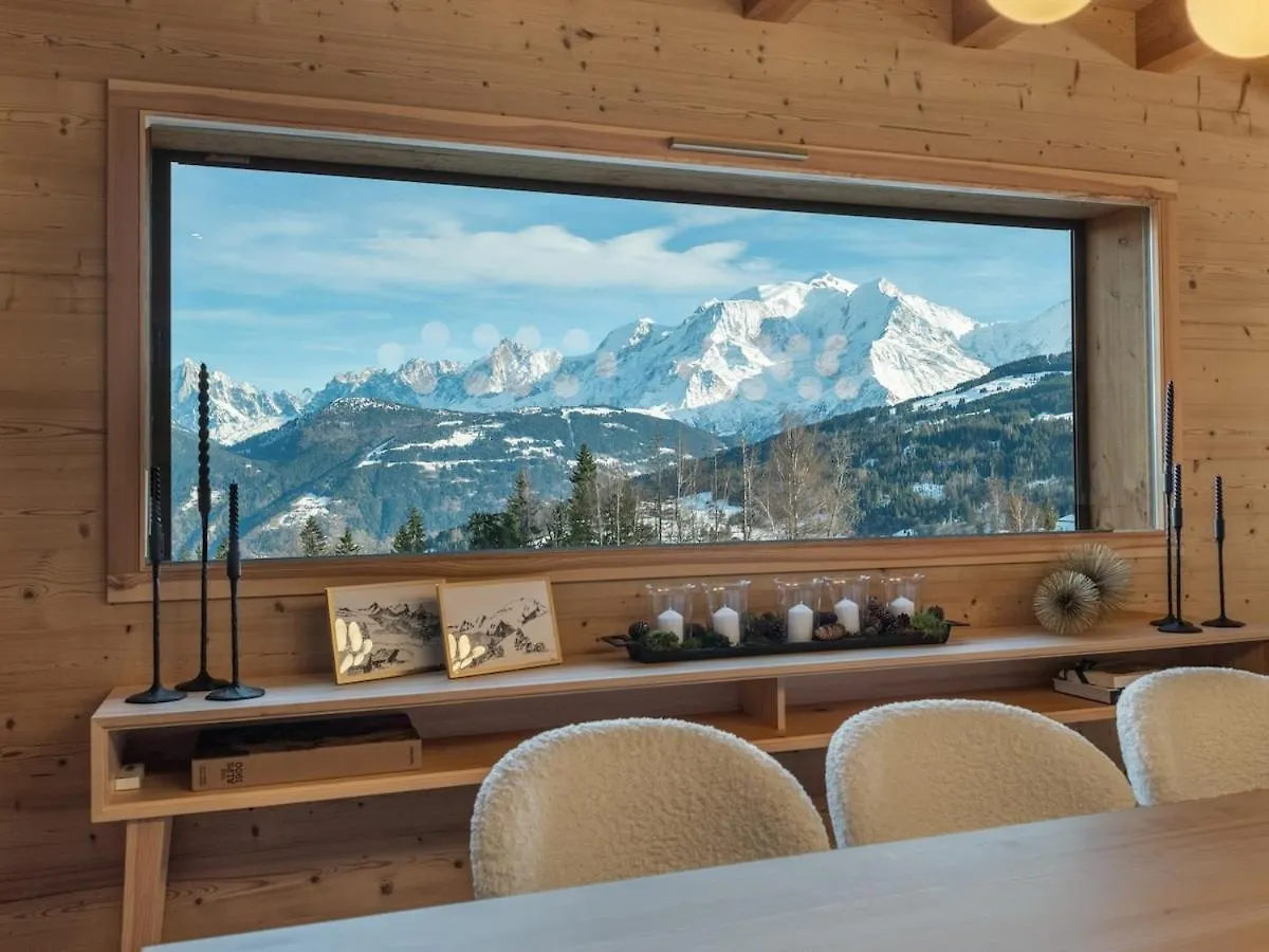 Chalet Avec Piscine Et Vue Panoramique Комблу 0*,