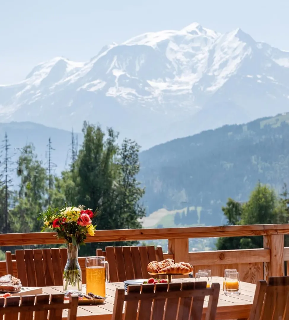 Chalet Avec Piscine Et Vue Panoramique Комблу